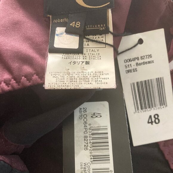 ROBERTO CAVALLI SEXY GORGEOUS BUSTIER DRESS LEOPARD SIGNED HEM RUFFLE ITALY 48 - Picture 12 of 12